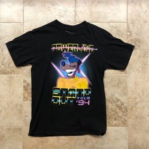 Disney Powerline Stand Out World Tour '94 Goofy Movie T - Shirt